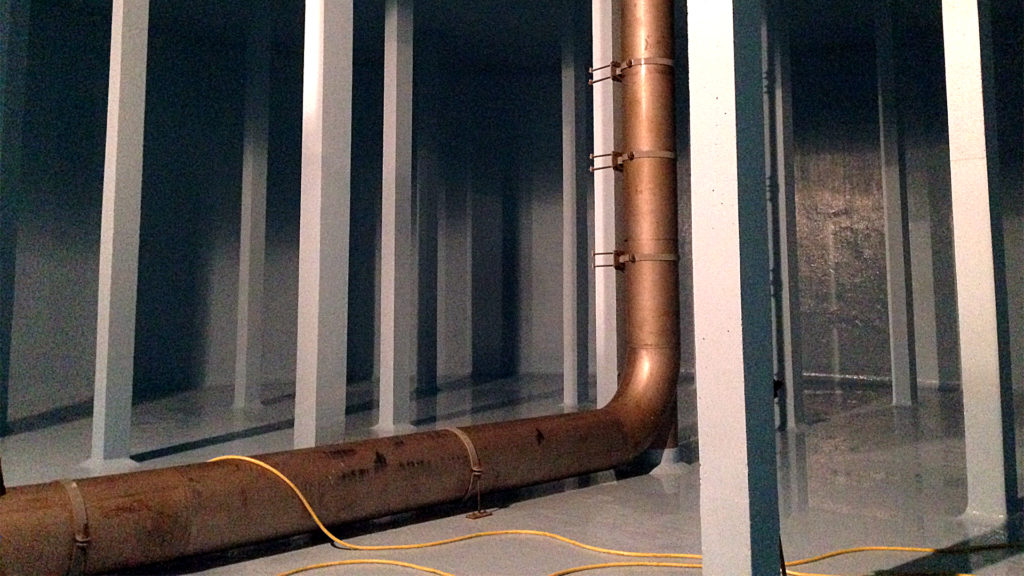 Etanchéité de réservoirs d'eau potable semi-enterrés : revêtement des voiles, du radier et de la sous-face de coupole